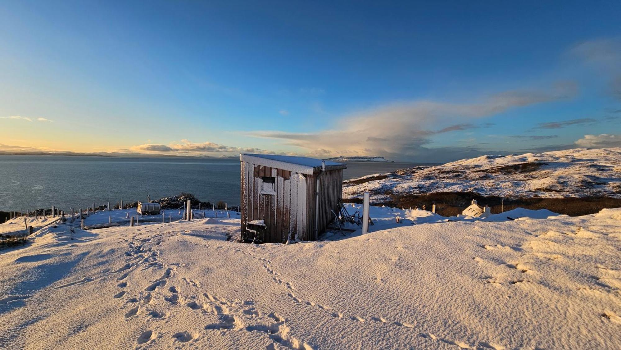 Hut On The Hill Villa Aird of Sleat Eksteriør bilde